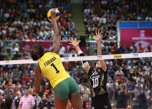 วอลเลย์บอลหญิงไทย บราซิล