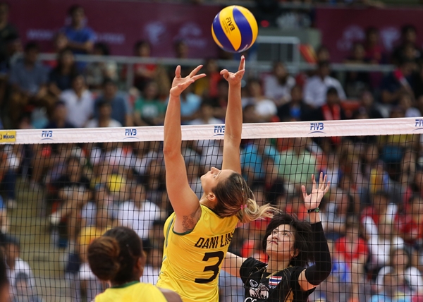 วอลเลย์บอลหญิงไทย บราซิล