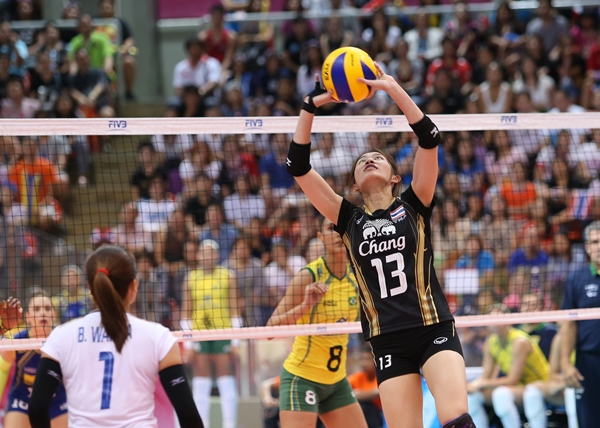 วอลเลย์บอลหญิงไทย บราซิล