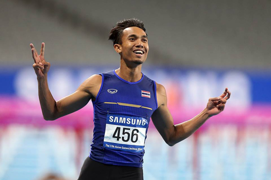 จำรัส ฤทธิเดช คว้าเหรียญทองแดง วิ่งข้ามรั้ว