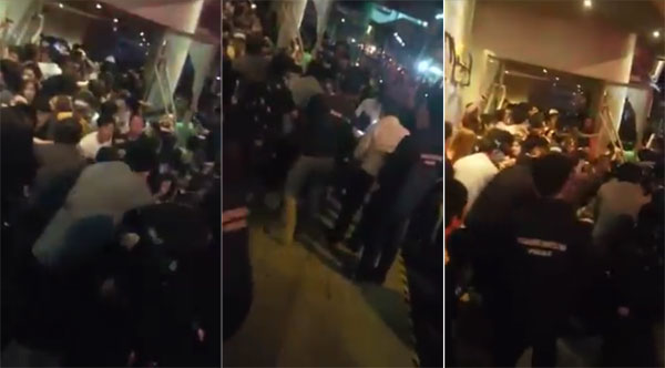 ตำรวจตรวจร้านดังย่าน RCA นักท่องเที่ยวกรูหนี เหยียบกันสนั่น บาดเจ็บเพียบ