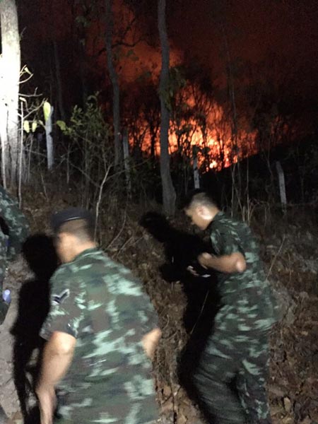 ไฟไหม้ป่าขุนช่างเคี่ยน เชียงใหม่ สงบแล้ว เพลิงเผาวอดกว่า 70 ไร่