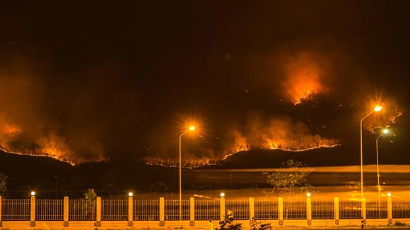 ไฟไหม้ป่าขุนช่างเคี่ยน เชียงใหม่ สงบแล้ว เพลิงเผาวอดกว่า 70 ไร่