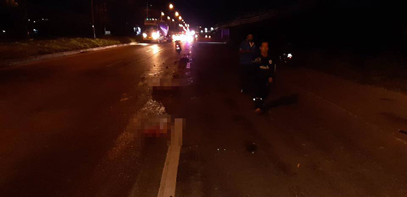 ยายถูกรถเหยียบ