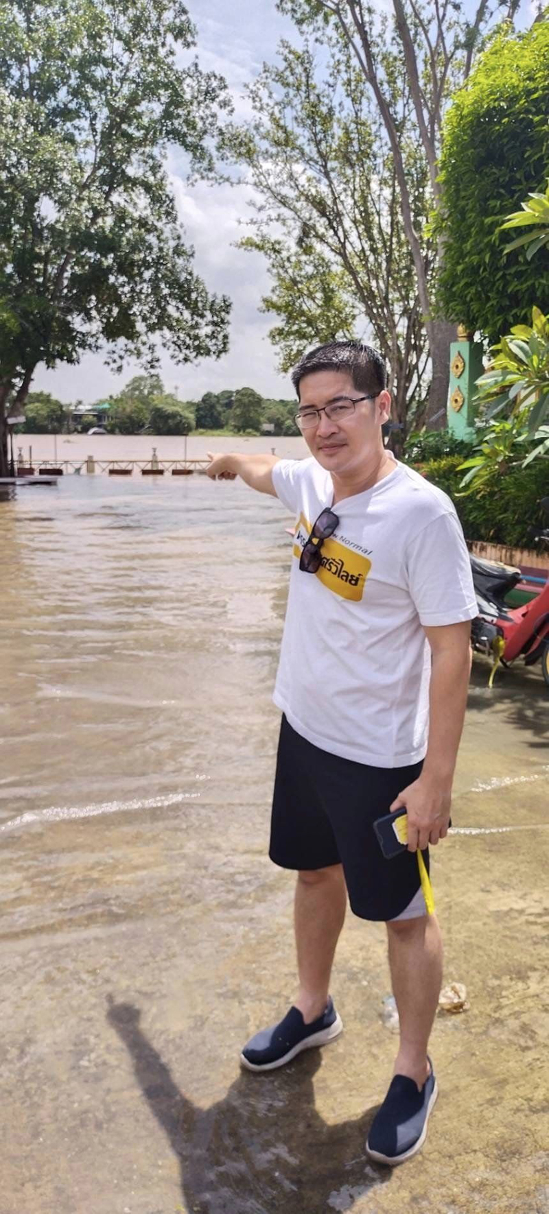 เต้ มงคลกิตติ์ เตรียมว่ายน้ำข้ามเจ้าพระยา ตั้งเป้าบริจาค 300 ล้าน - ท้า แทค ภรัณยู !