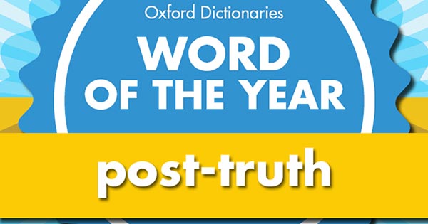 Post-Truth คำแห่งปี 2016