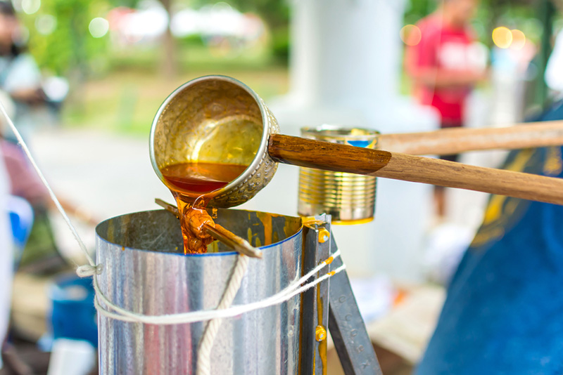 หล่อเทียนพรรษา