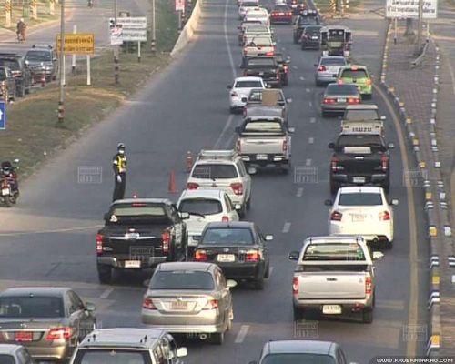 การจราจรช่วงปีใหม่