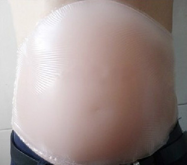 ซิลิโคนท้อง หลอกว่าตั้งครรภ์