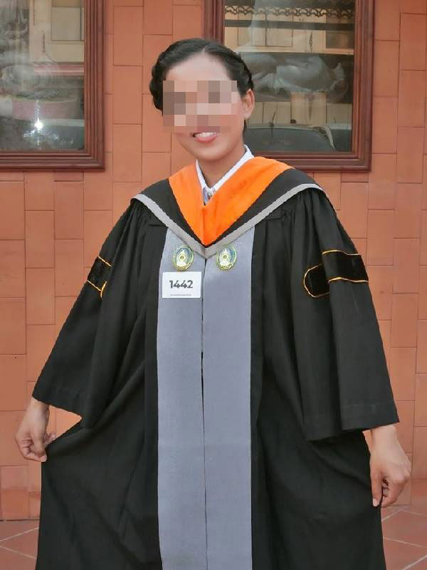 สาวจบ ป.ตรี ทำงานกวาดถนน