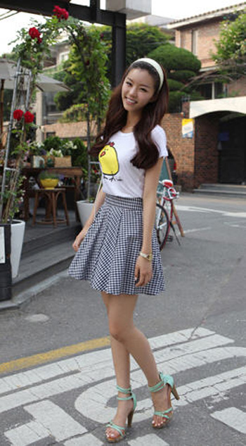 รองเท้าส้นสูงเกาหลี