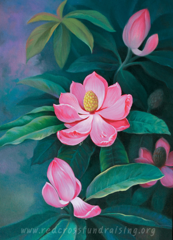 พระฉายาลักษณ์ พระเทพ ส.ค.ส. กาชาด ปี 2554  