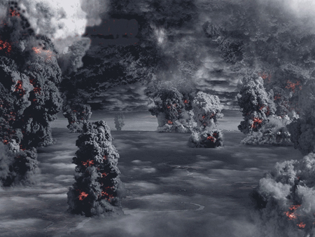 ภาพจำลองการเกิด Super-Volcano