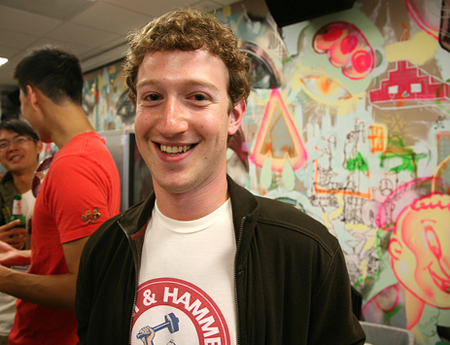 มาร์ค ซัคเกอร์เบิร์ก ผู้ก่อตั้ง Facebook