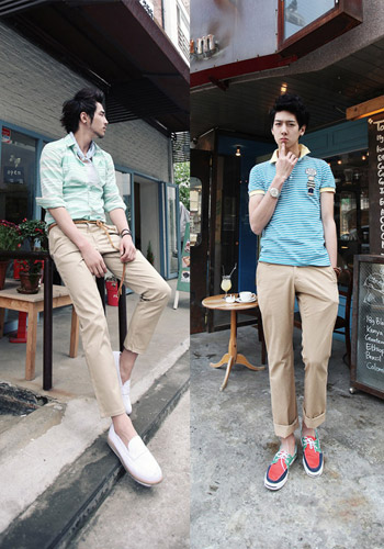 แฟชั่น กางเกงขาเต่อ