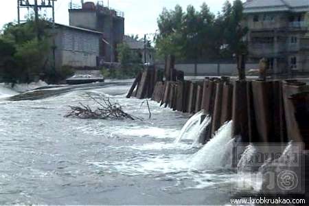 ประตูระบายน้ำคลองบ้านพร้าว