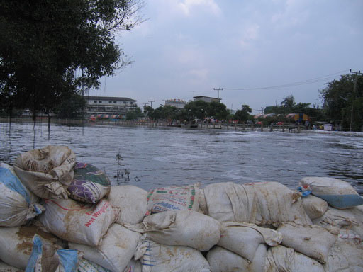 น้ำท่วมรังสิต