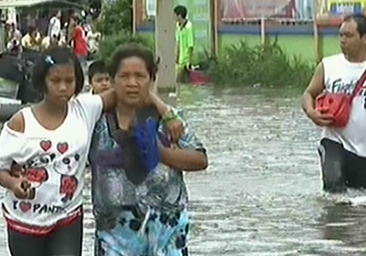 น้ำท่วมปทุมธานี