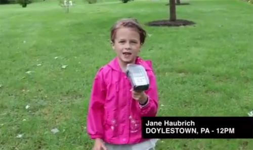 หนูน้อย 5 ขวบ ผู้สื่อข่าวอายุน้อยที่สุดในโลก